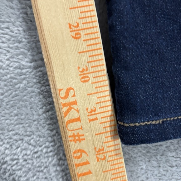 Joe's Jeans Men's 36 Classic Straight Leg Fit Mid Rise Dark Blue Denim Stretch - Picture 8 of 10